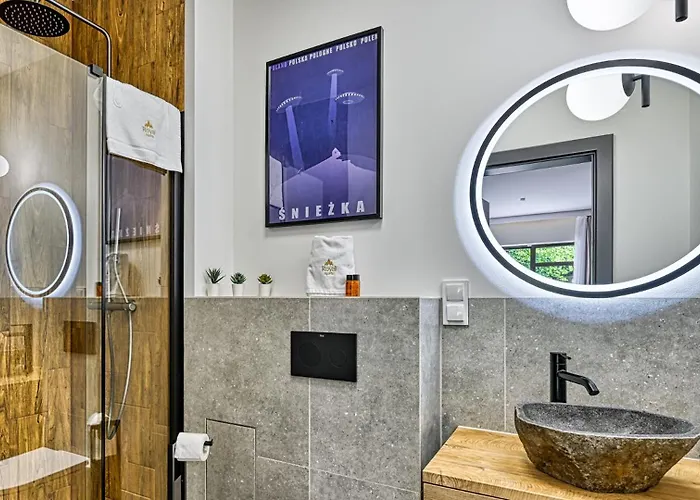 Z Prywatnym Jacuzzi Orlik Vip - Blisko Wyciagu I Wang By Royal Aparts كارباش